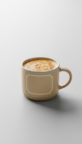 Seasonal Spiced Latte in Ceramic Mug